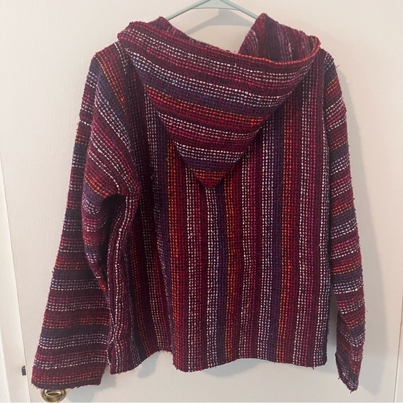 Mexican Baja Hoodie Frank’s Textiles Unisex Medium - Picture 5 of 11